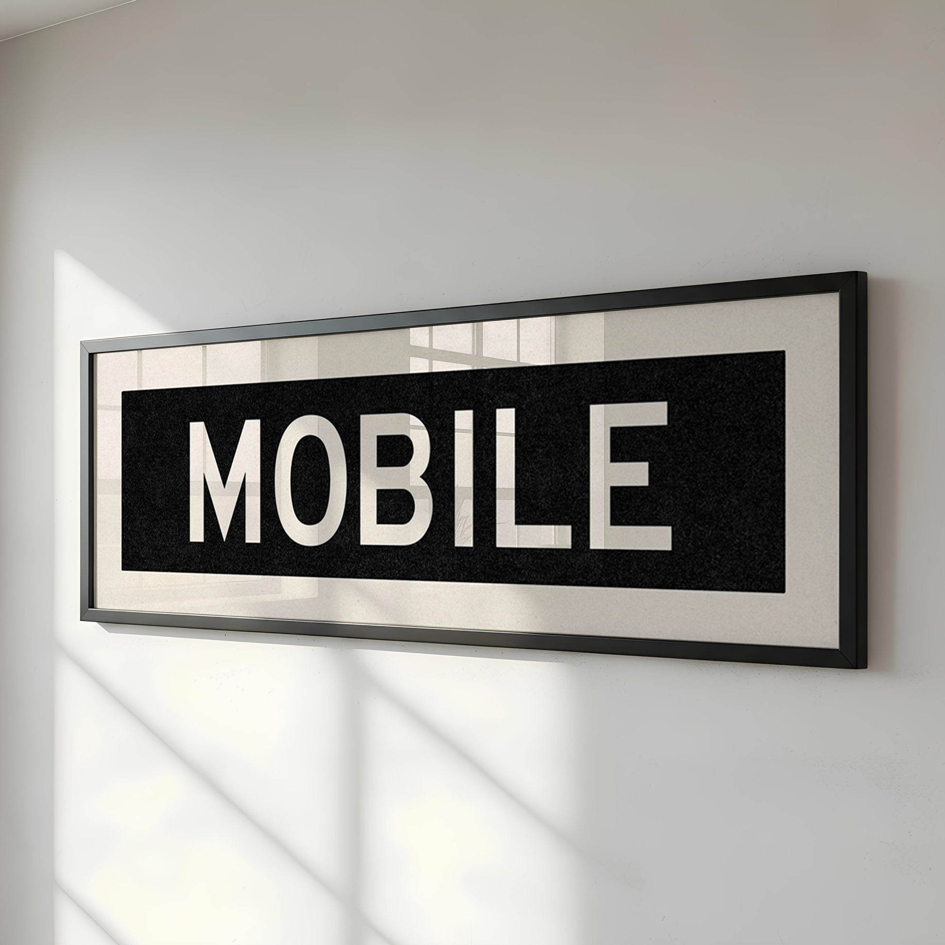 Framed Mobile Alabama Bus Scroll - Tejas Country Club