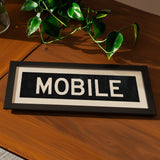 Framed Mobile Alabama Bus Scroll - Tejas Country Club