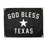 God Bless Texas Camp Flag • Manready Mercantile x Oxford Pennant Original - Tejas Country Club