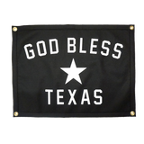 God Bless Texas Camp Flag • Manready Mercantile x Oxford Pennant Original - Tejas Country Club