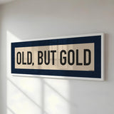 Framed Old, But Gold Pickleball Art Scroll Sign - Tejas Country Club