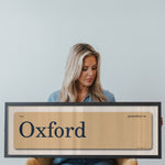 Gamedays in Oxford, Mississippi Vintage Flash Card Framed Print - Tejas Country Club