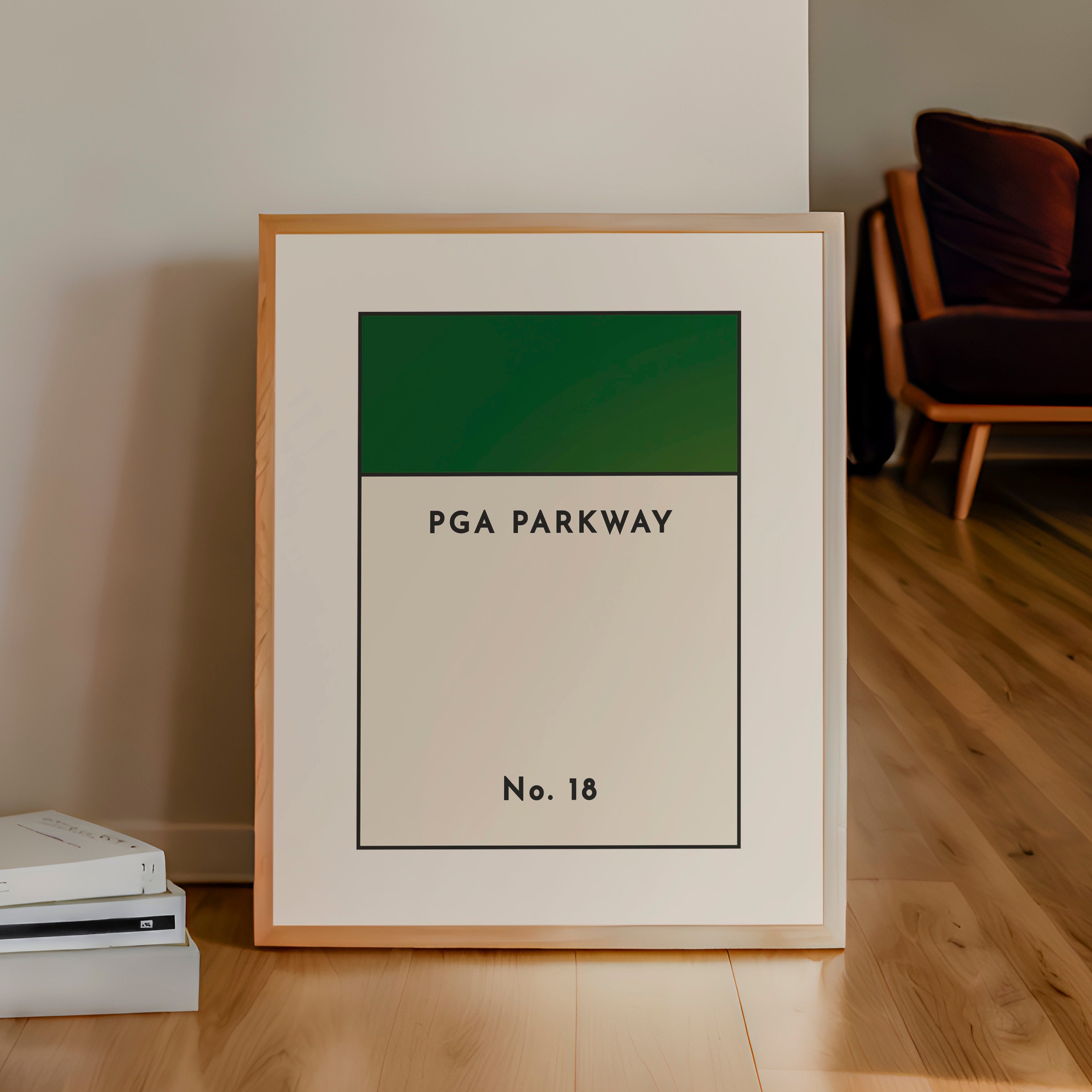 Frisco Texas PGA Parkway Gameboard Poster Print - Tejas Country Club