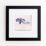 Royal Oaks Country Club Matchbook Print