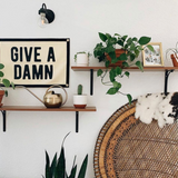 Give A Damn Camp Flag - Tejas Country Club