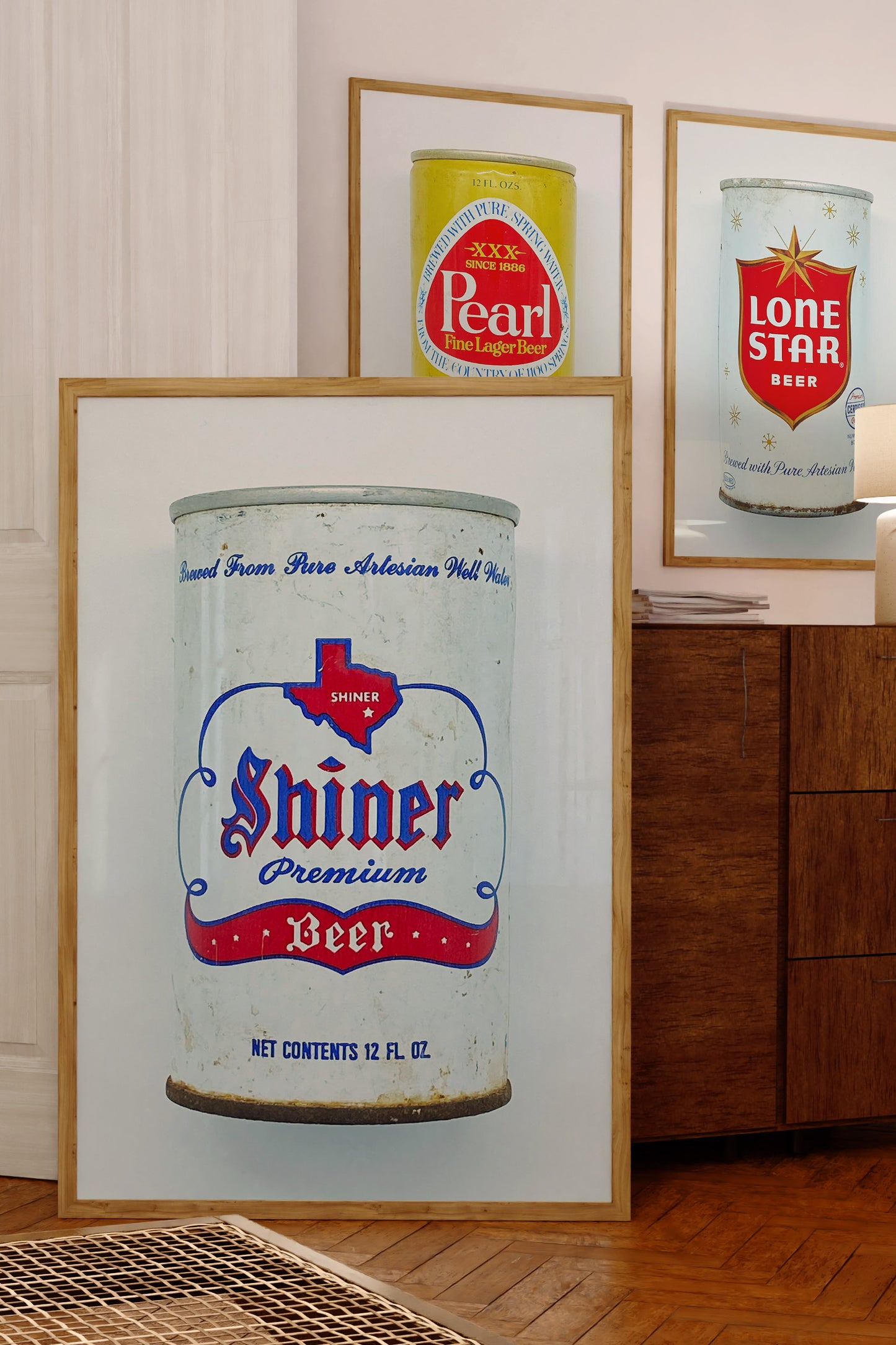 Vintage Shiner Premium Beer Can Photography Print