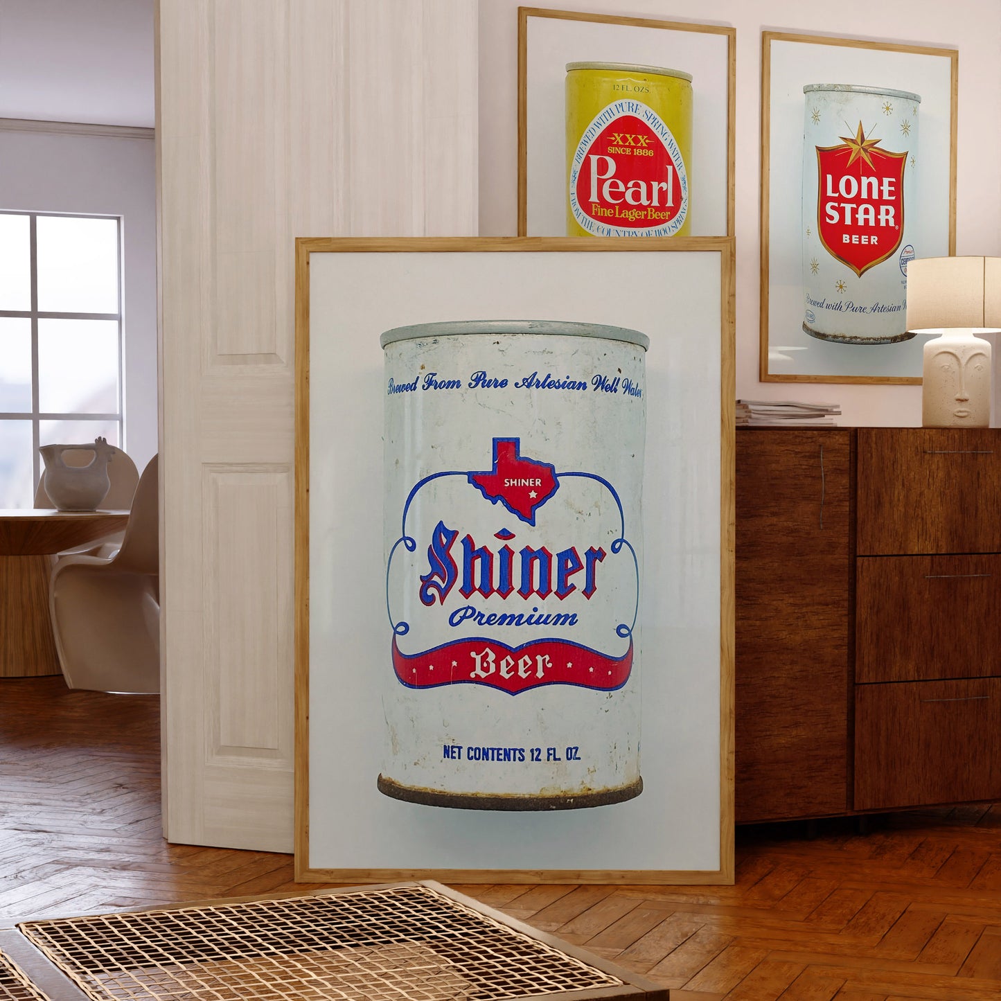 Vintage Shiner Premium Beer Can Photography Print