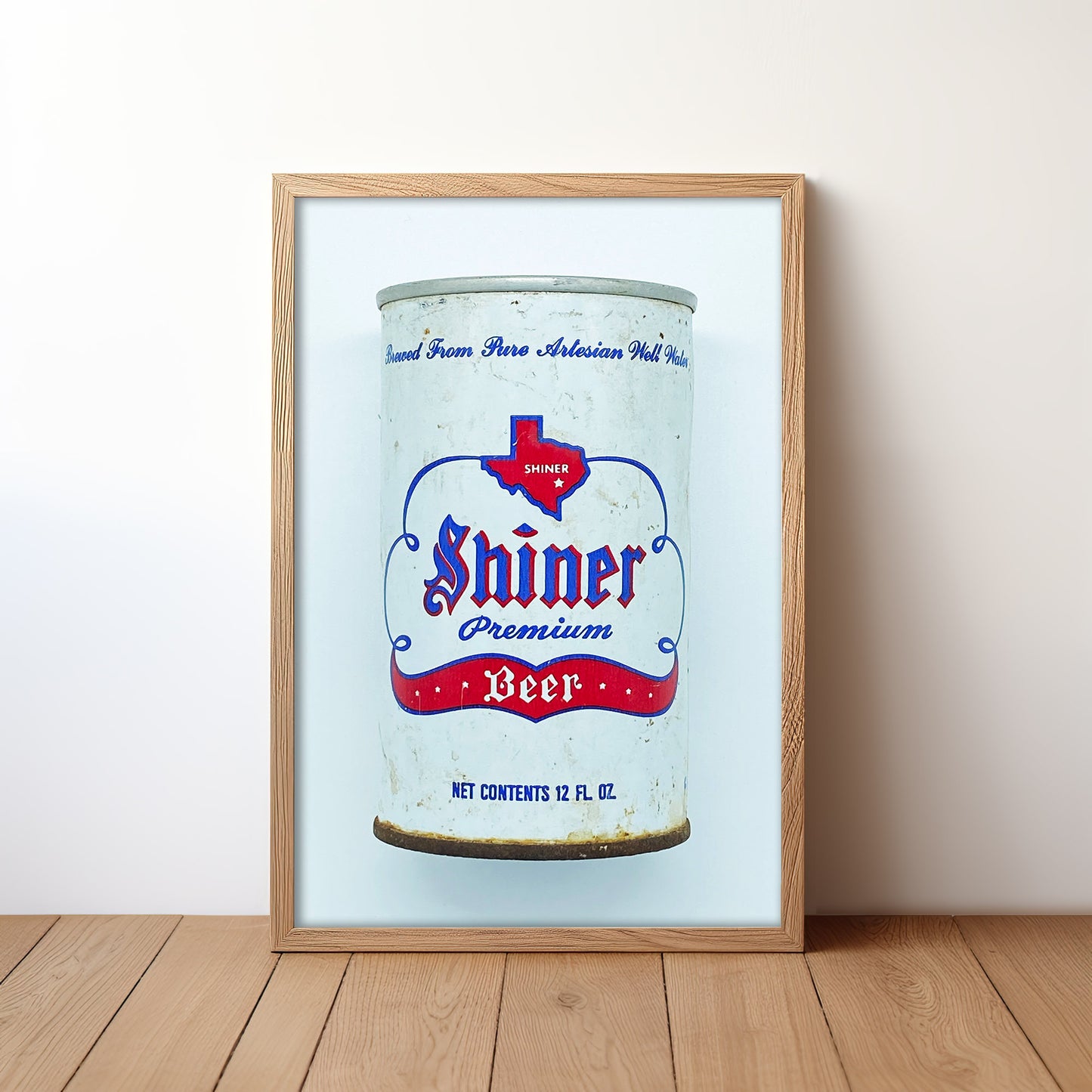 Vintage Shiner Premium Beer Can Photography Print