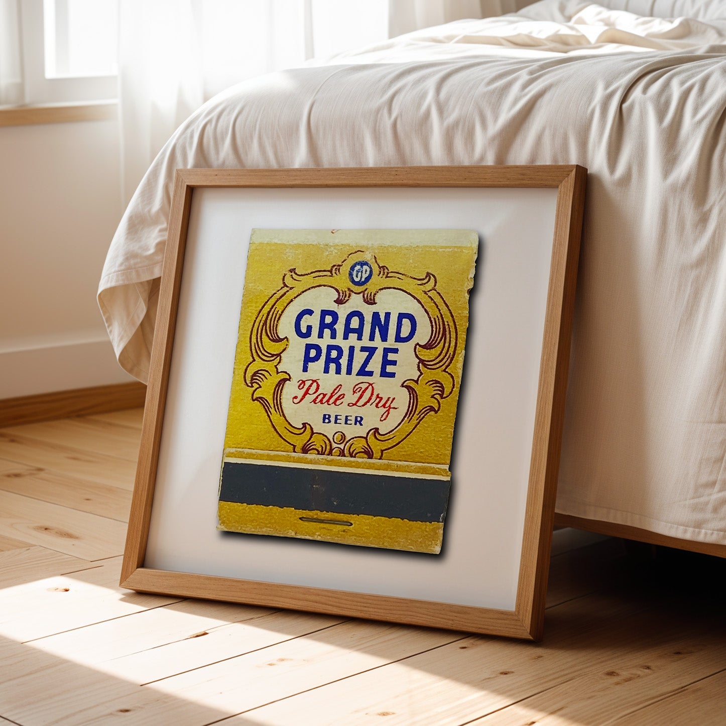 Grand Prize Beer Matchbook Photography Print - Tejas Country Club