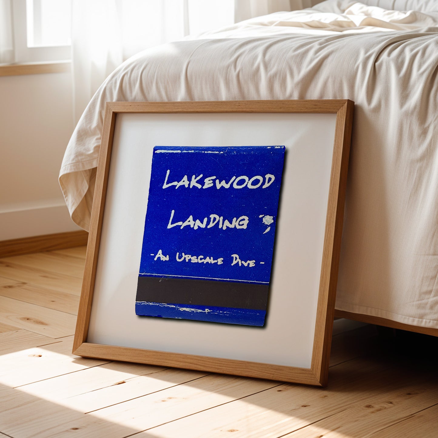 Lakewood Landing Dallas Texas Matchbook Photography Print