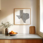Texas Towns Home Decor Art Print - Tejas Country Club
