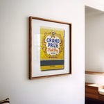 Grand Prize Beer Matchbook Photography Print - Tejas Country Club