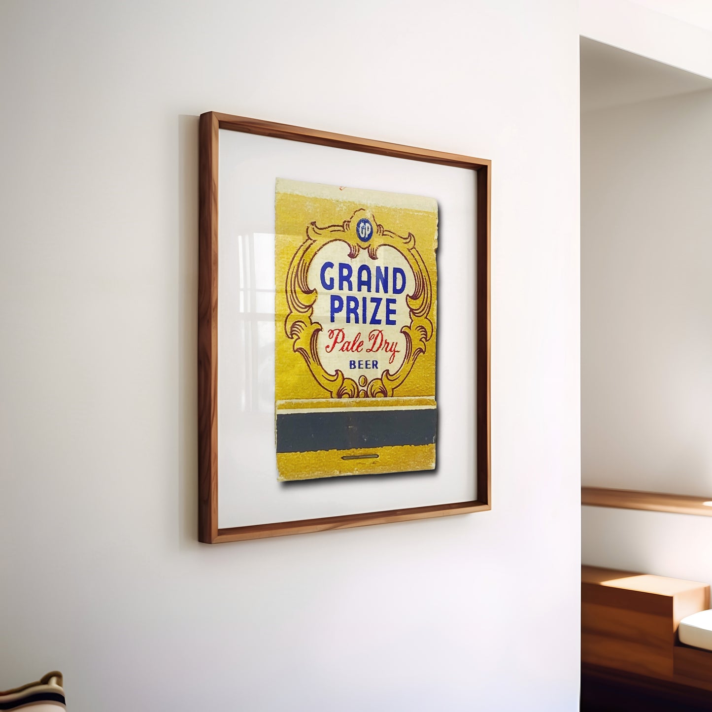 Grand Prize Beer Matchbook Photography Print