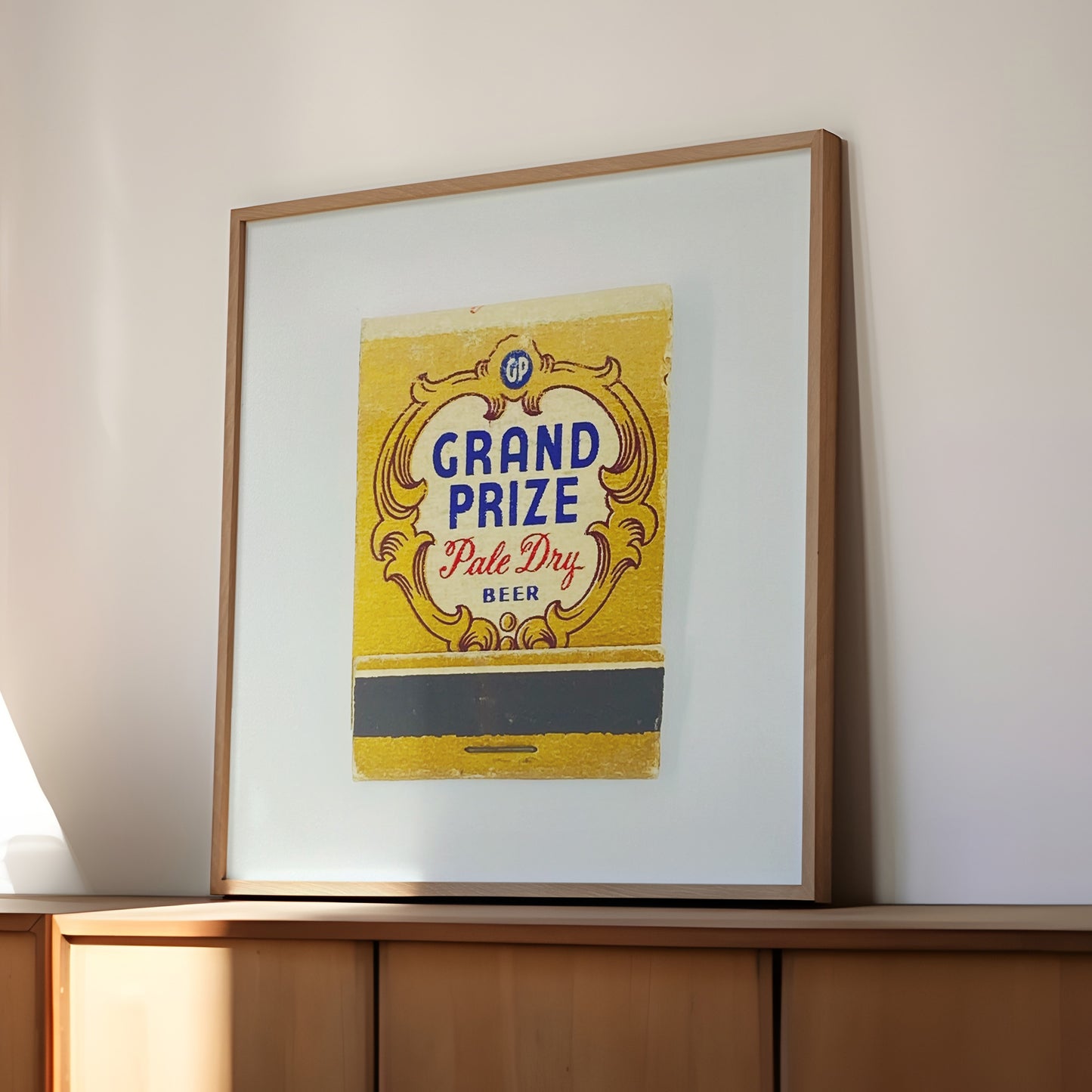 Grand Prize Beer Matchbook Photography Print