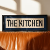 Framed Stay Out Of The Kitchen Pickleball Art Scroll Sign