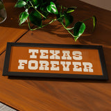 Frame Texas Forever Orange Sign - Tejas Country Club