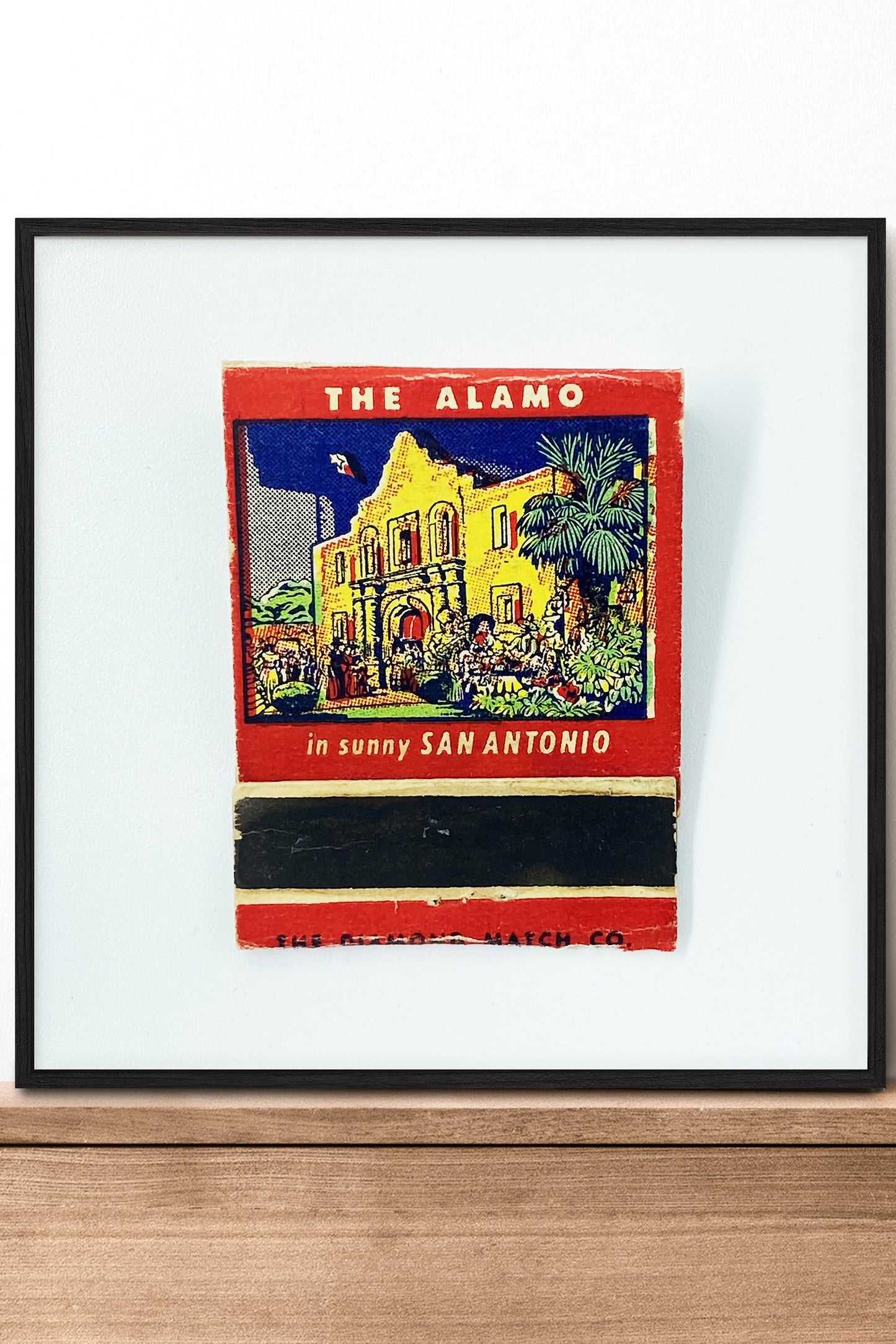 The Alamo Matchbook Photography Print