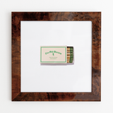The Old Warsaw Dallas Texas Matchbook Print
