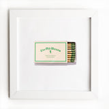 The Old Warsaw Dallas Texas Matchbook Print
