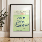 Let's Go Float the Llano River Art Print - Tejas Country Club
