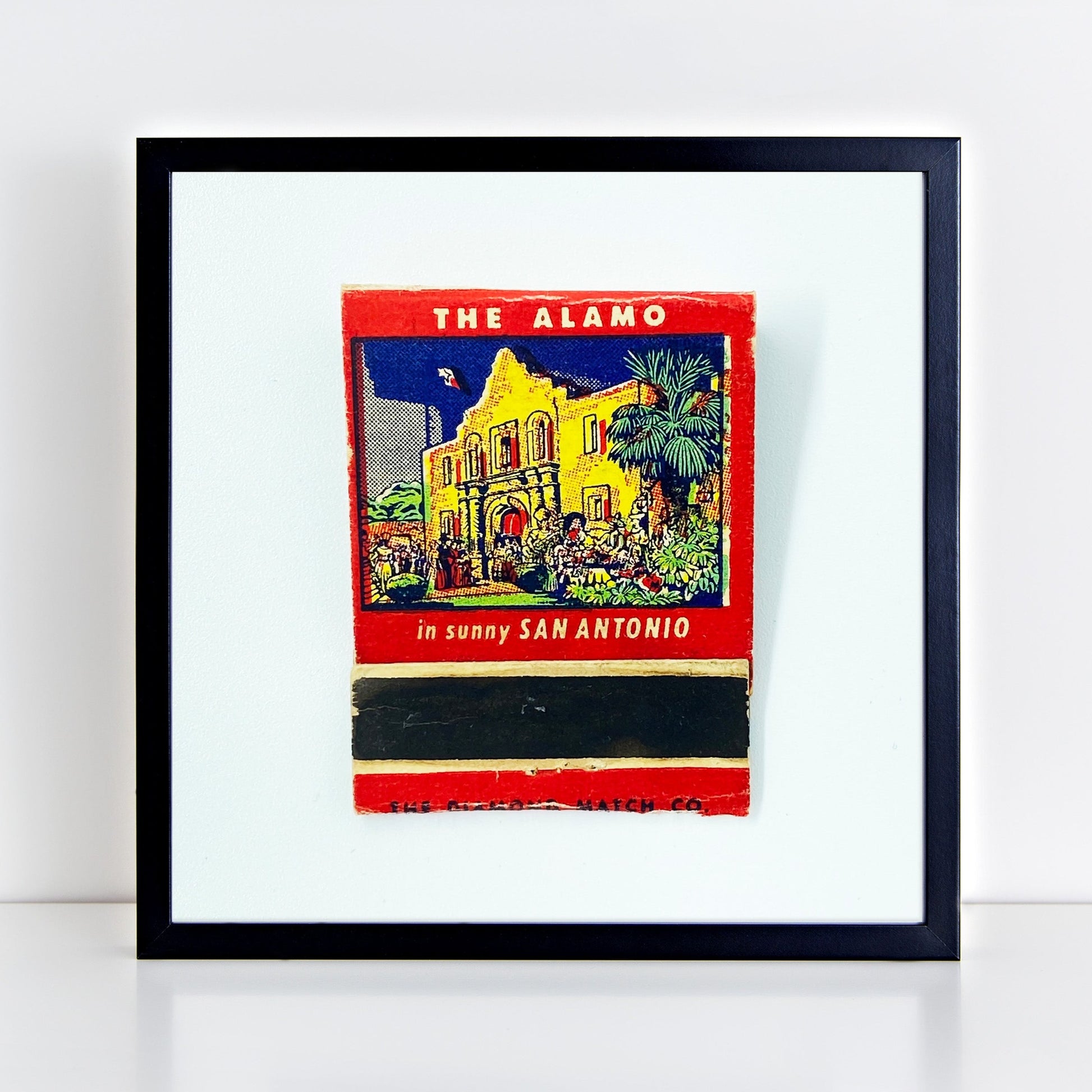 The Alamo Matchbook Photography Print - Tejas Country Club