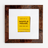 Waffle House Matchbook Print