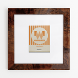 Whataburger Matchbook Print