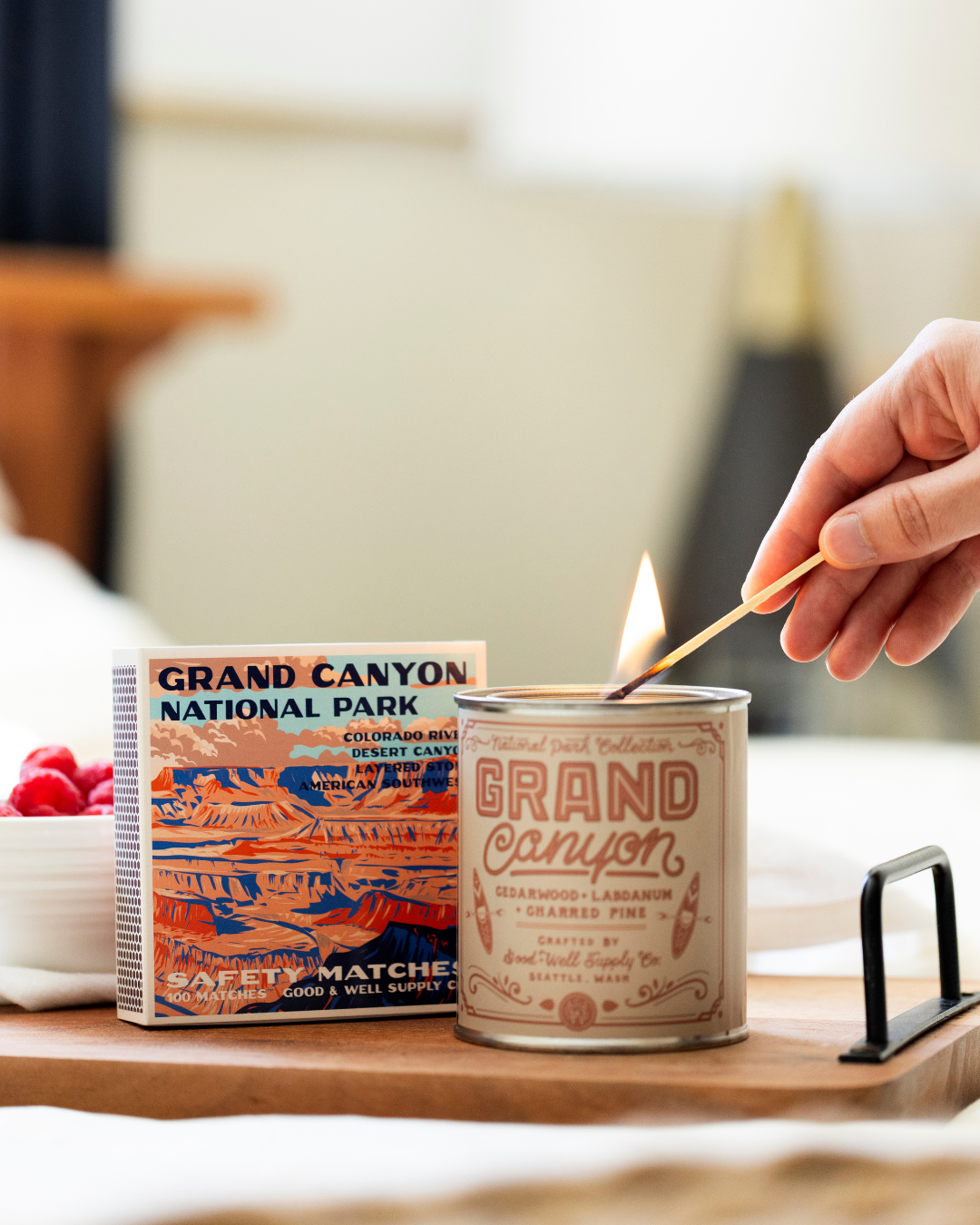 Grand Canyon Vintage National Park Cabin Matches - Tejas Country Club